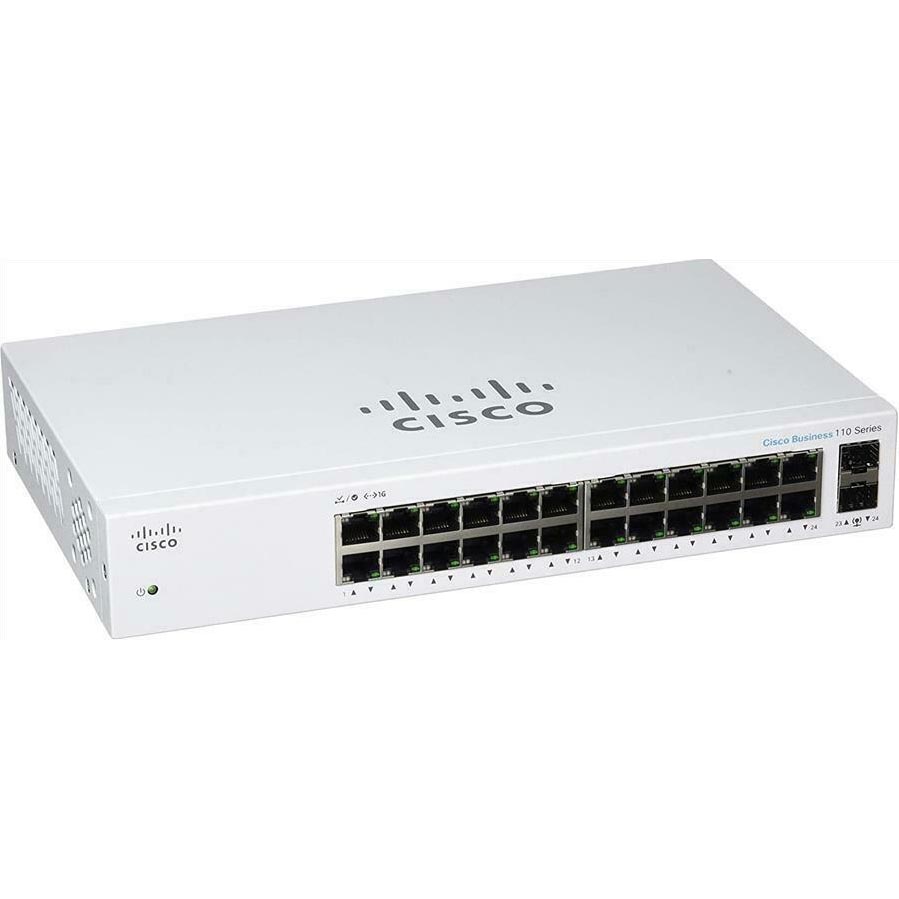 Cisco Cbs110 Unmanaged L2 Gigabit (CBS110-24PP-EU-RF) thumbnail