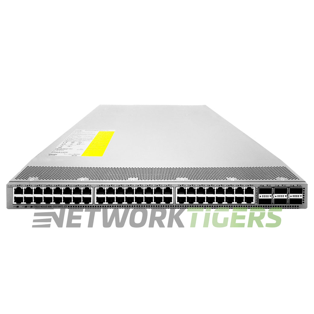 Cisco Nexus 93108Tc-Ex Managed (N9K-C93108TC-EX-RFB) thumbnail