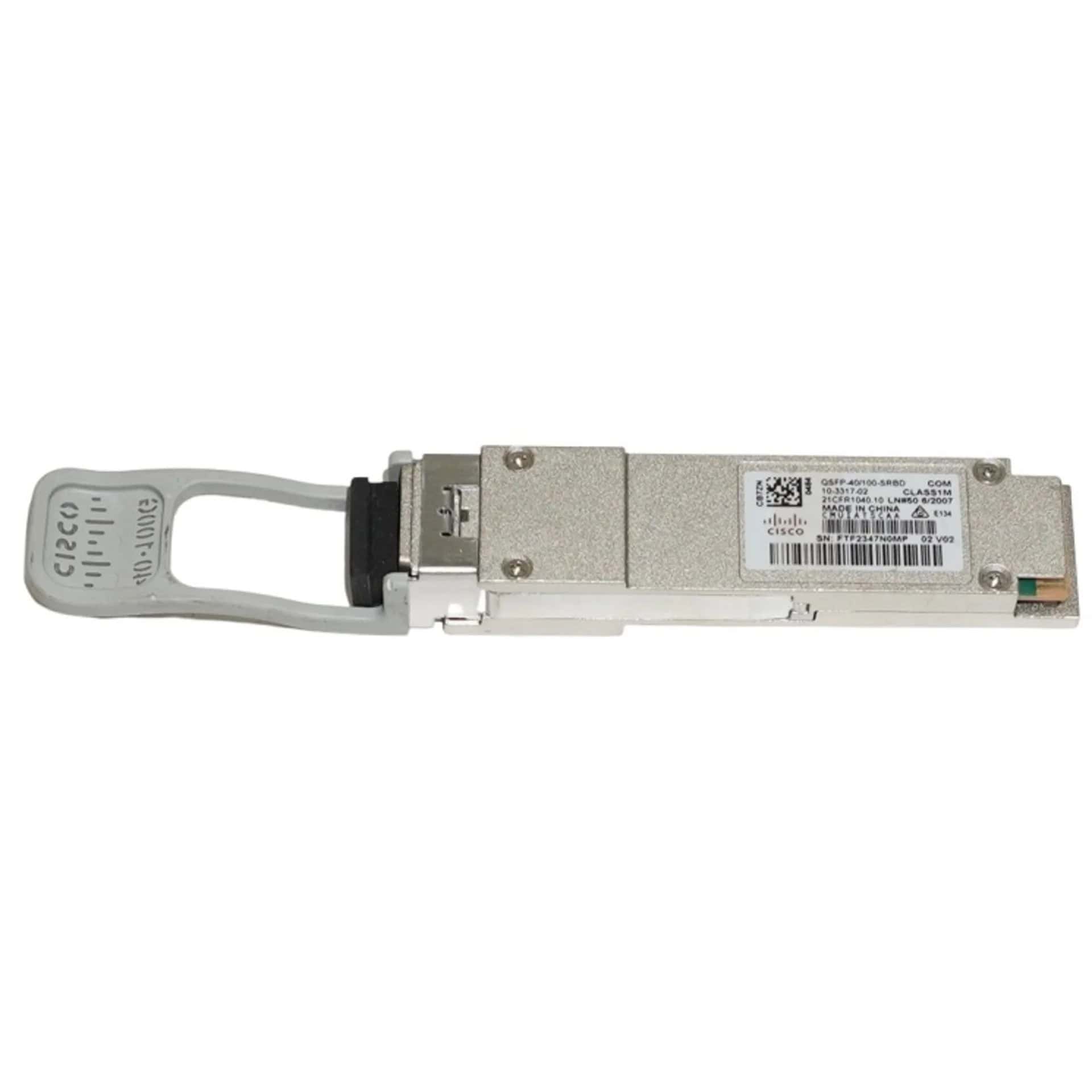 Cisco 100G and 40GBASE SR-BiDi QSFP (QSFP-40/100-SRBD-RFB) thumbnail