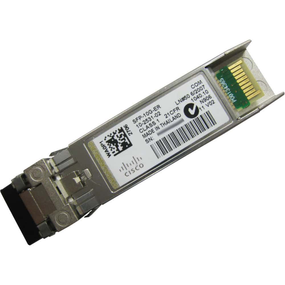 Cisco 10Gbase-Er SFP Module (SFP-10G-ER-RFB) thumbnail