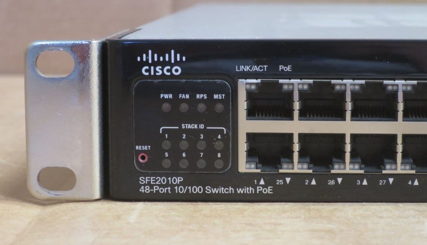 Cisco 48-Port GIGABIT Ethernet (SGE2010P-RFB) thumbnail