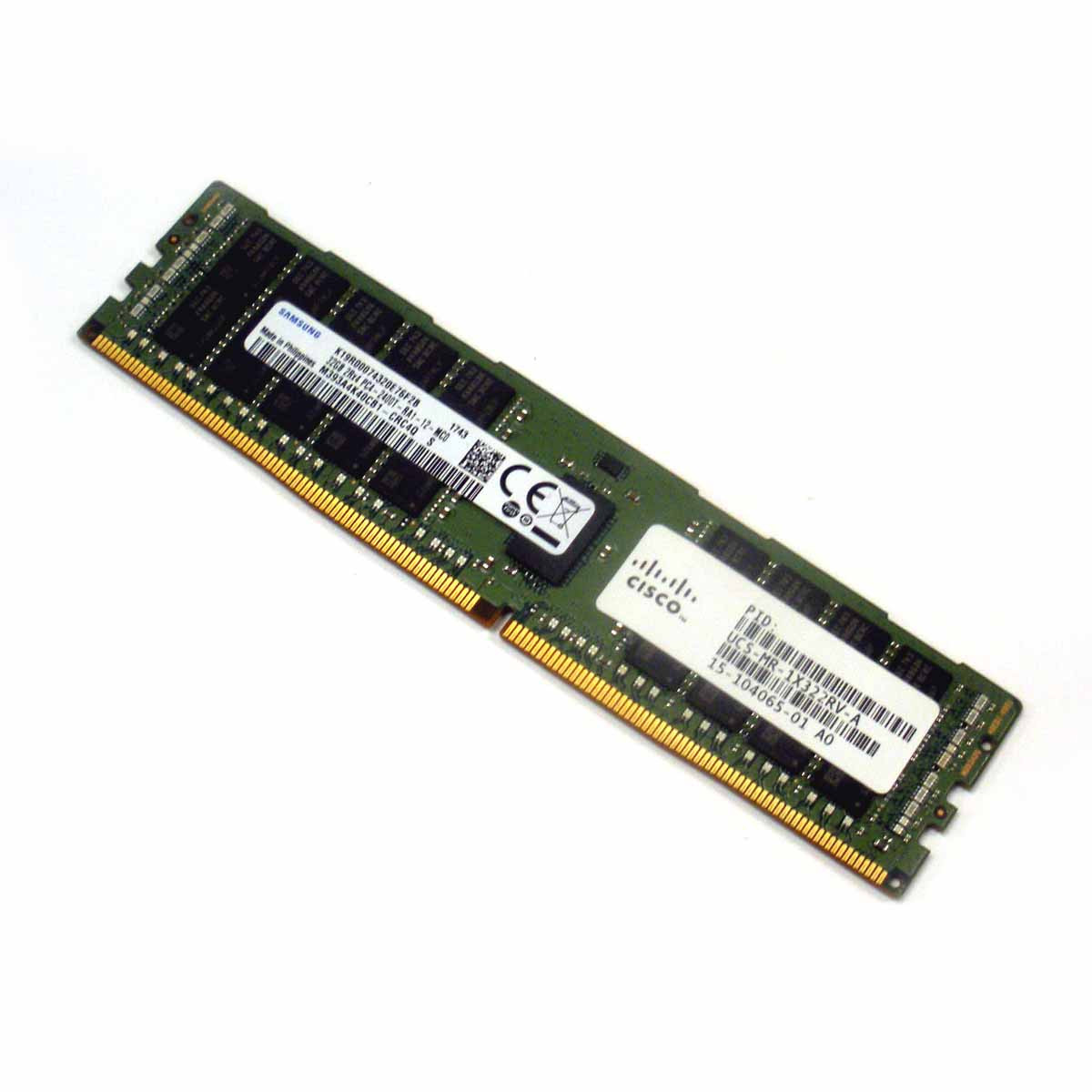 Cisco 32GB DDR4-2400-MHz (UCS-MR-1X322RV-A-RFB) thumbnail