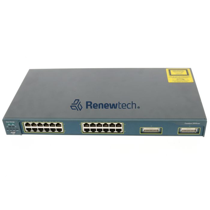 Cisco CATALYST C2950 24PORTS 10/100+ (WS-C2950G-24-EI-RFB) thumbnail