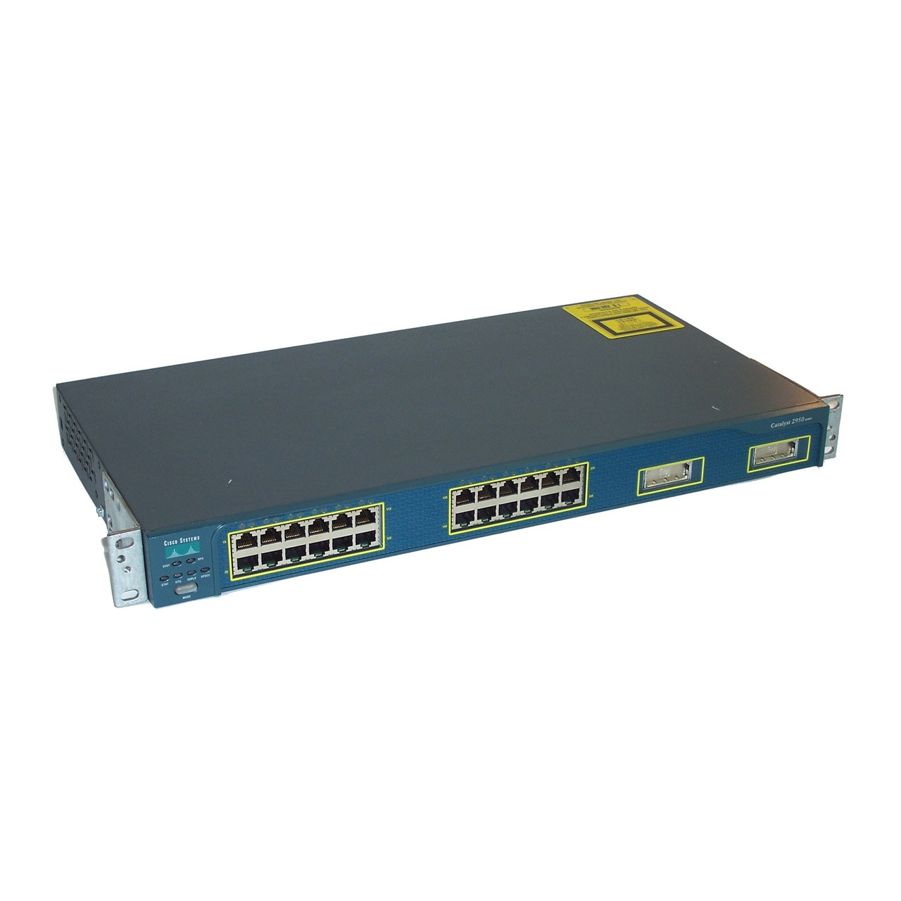 Cisco CATALYST C2950 24PORTS 10/100+ (WS-C2950G-24-EI-RFB) thumbnail