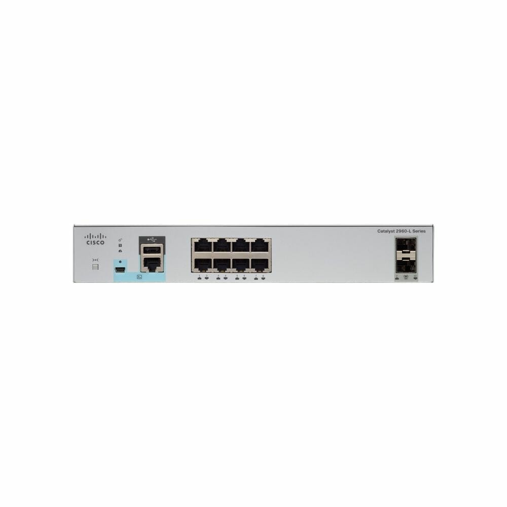 Cisco Switch/Cat 2960L 8GigE 2x1G (WS-C2960L-8PS-LL-RFB) thumbnail