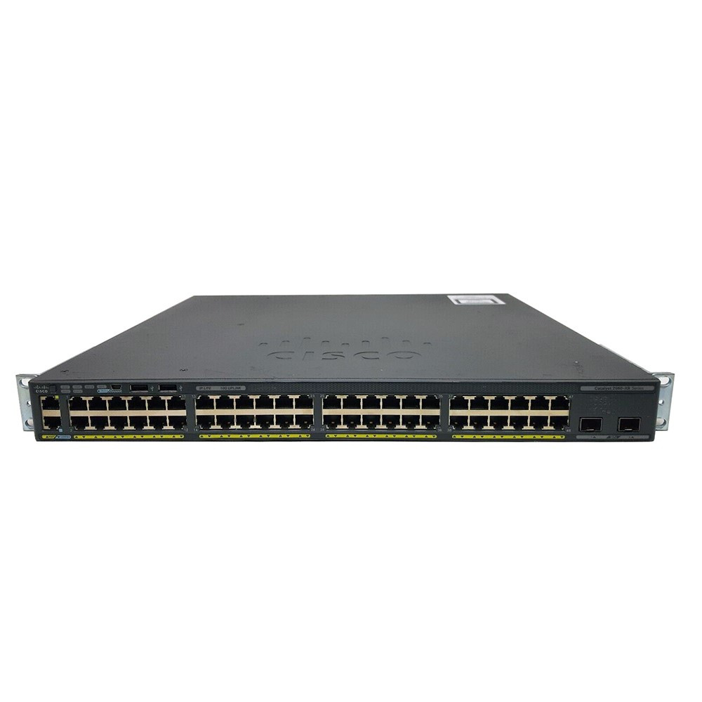 Cisco Catalyst 2960-Xr 48 Gige (WS-C2960XR-48TD-I-RFB) thumbnail