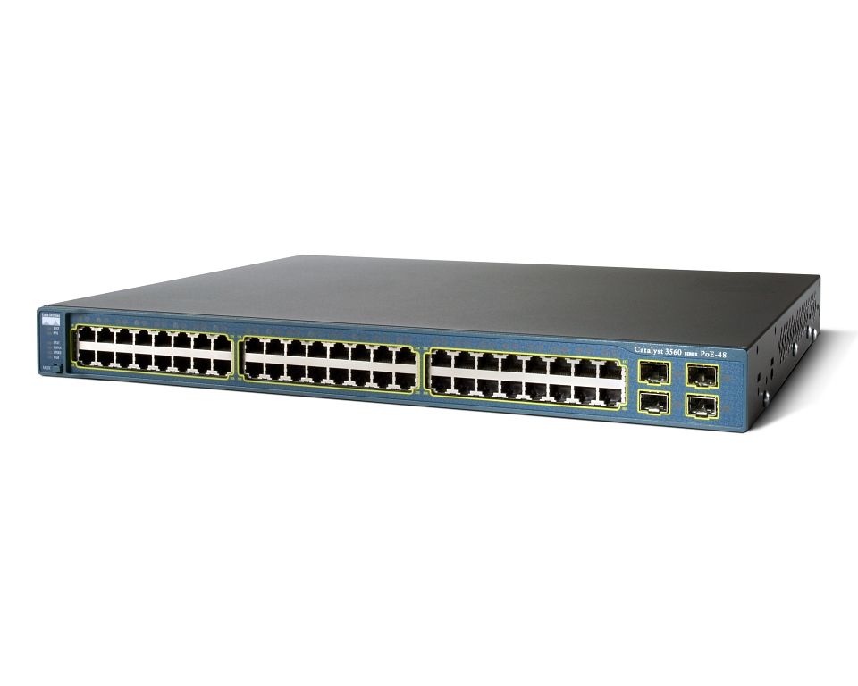 Cisco CATALYST 3560E 24 10/100/1000 (WS-C3560E-24TD-E-RFB) thumbnail