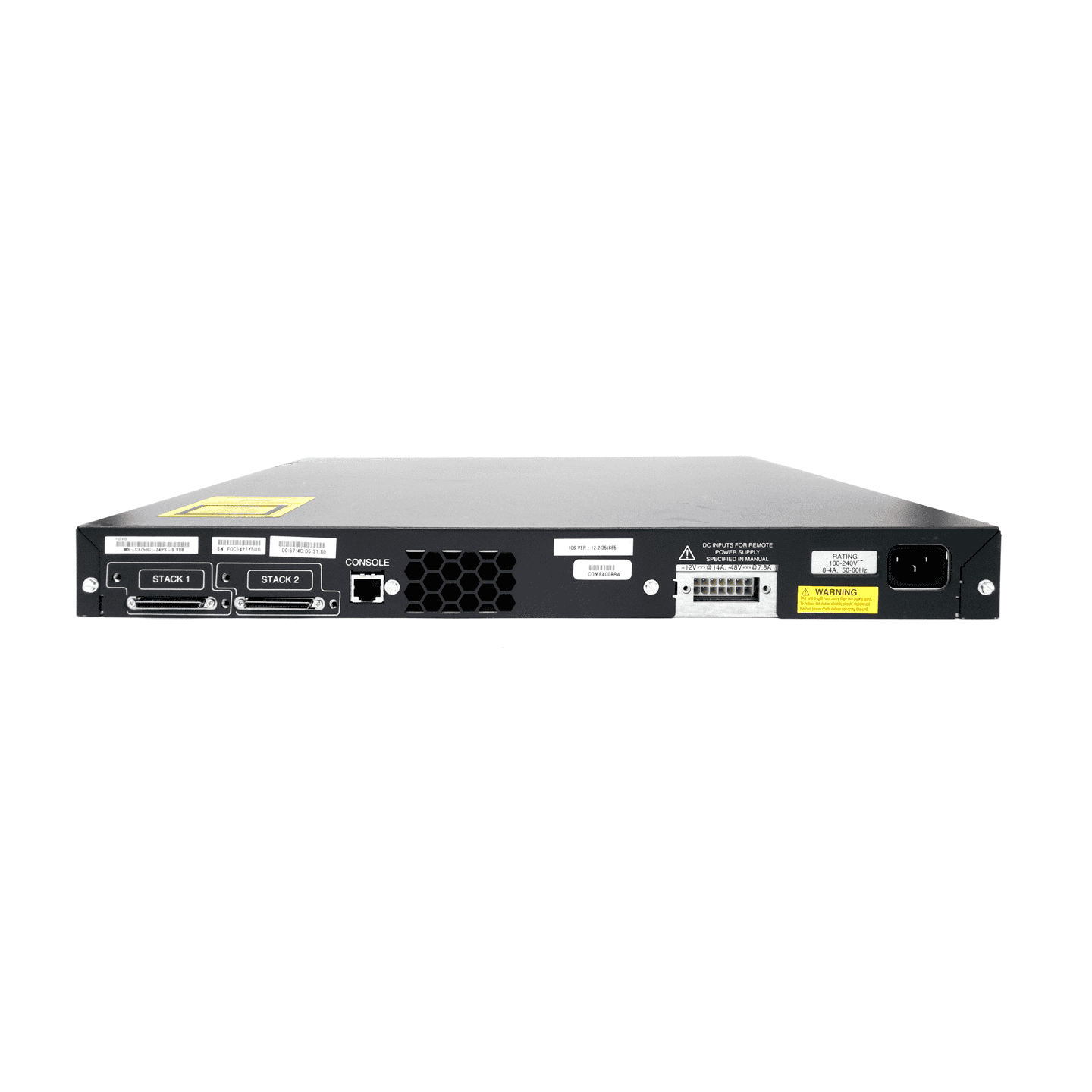 Cisco CATALYST 3750 24 100BASEFX+ (WS-C3750-24FS-S-RFB) thumbnail