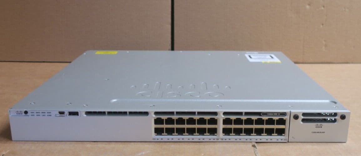 Cisco CATALYST 3850 24 PORT (WS-C3850-24T-E-RFB) thumbnail