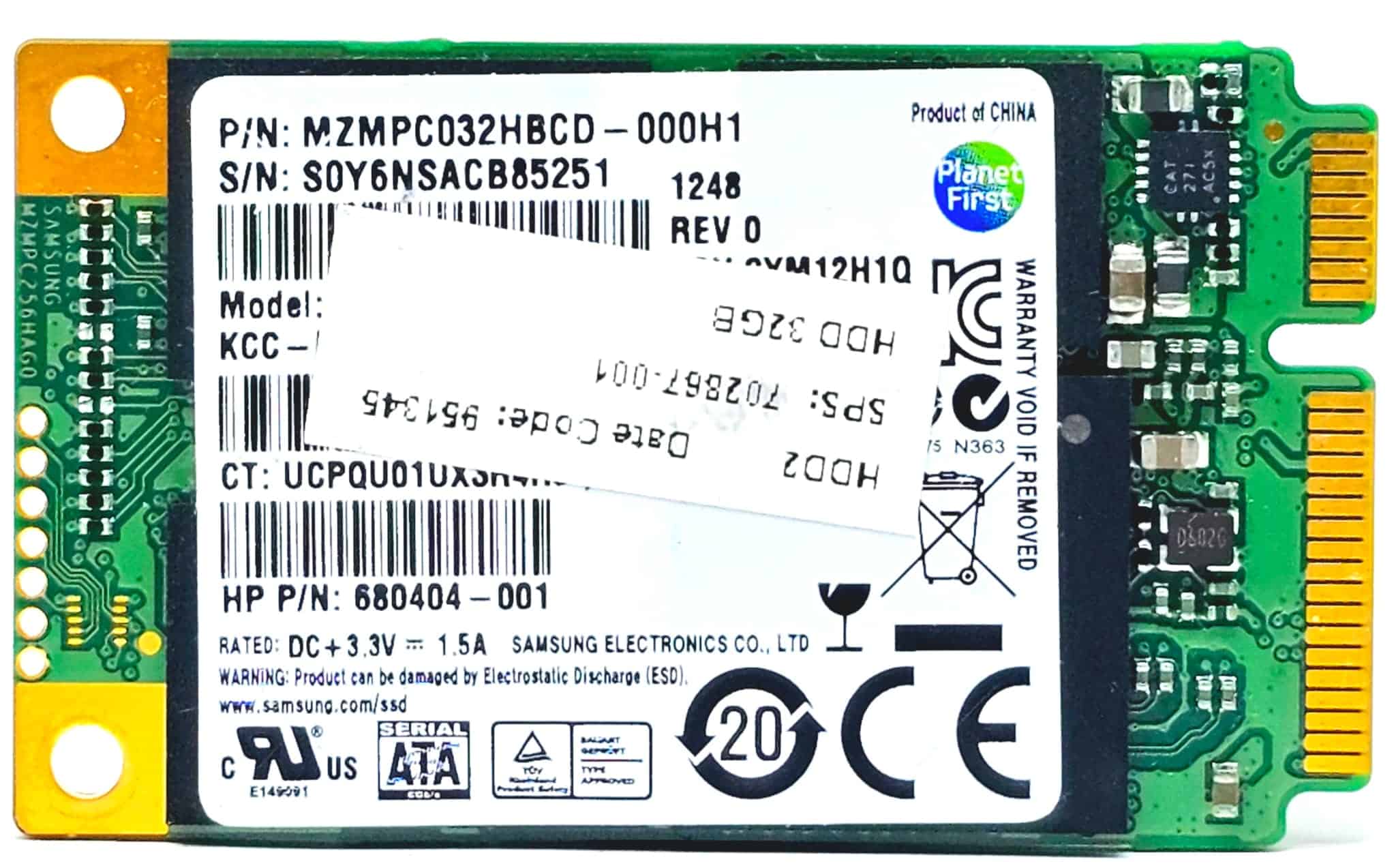 Dell mSATA 32GB MLC 2,5 (005032927-RFB) thumbnail