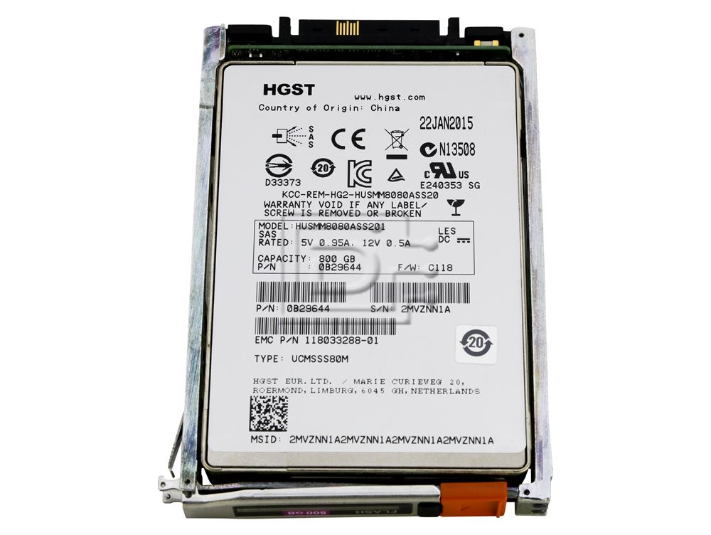 Dell EMC 400GB 12G SAS 2.5 SSD (005050673-RFB) thumbnail