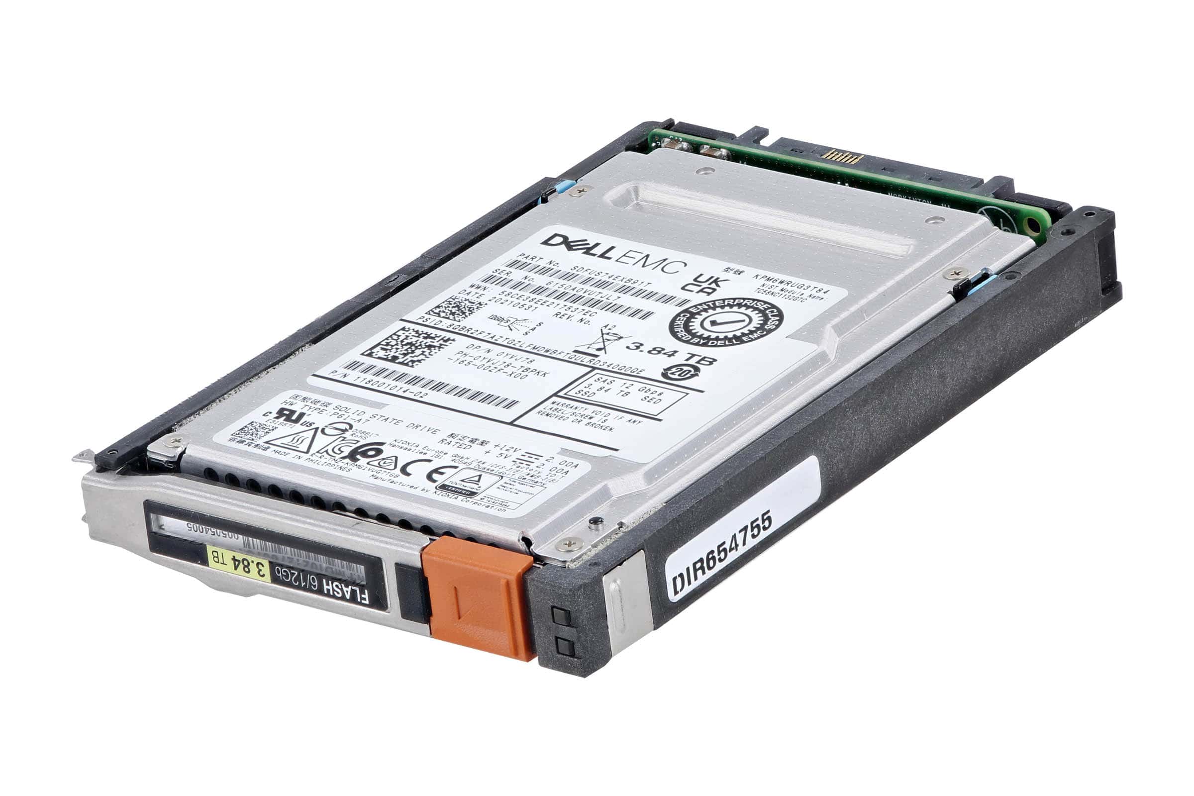Dell EMC 3.84TB SSD 2.5 12G SAS (005054008-RFB) thumbnail