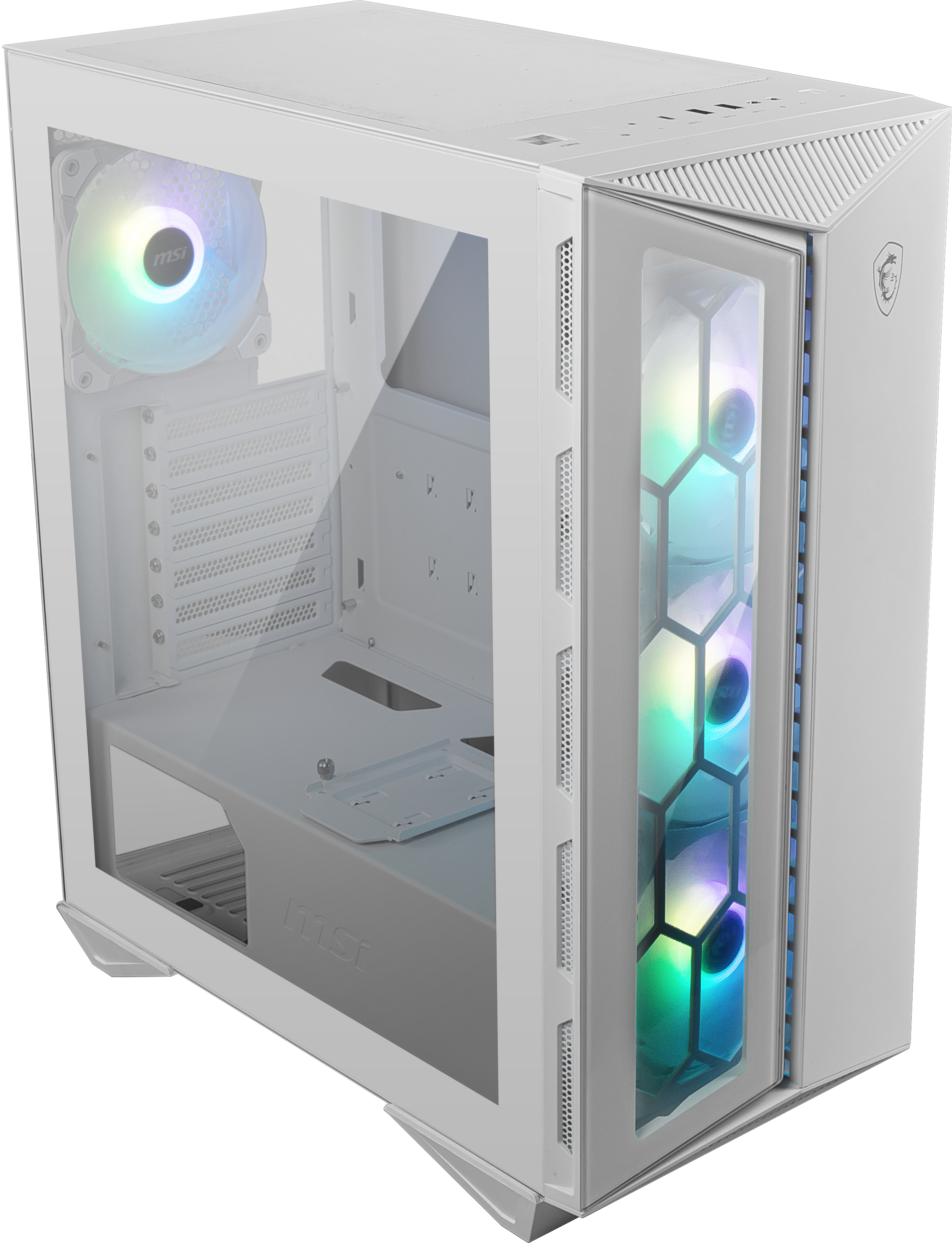MSI CAS MPG GUNGNIR 110R WHITE Midi Tower Wit (306-7G10W21-W57) thumbnail