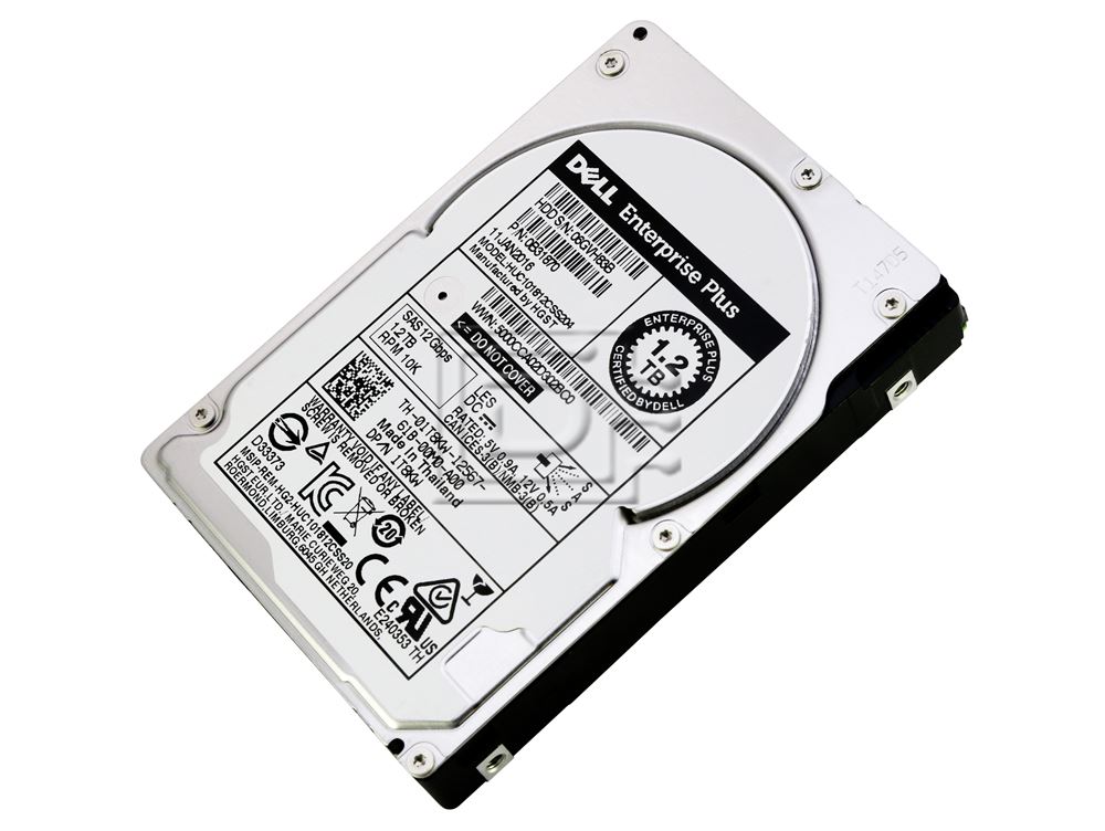 Dell HD 1.2TB SAS12 10 2.5 H-CF CMN (01T8KW-RFB) thumbnail