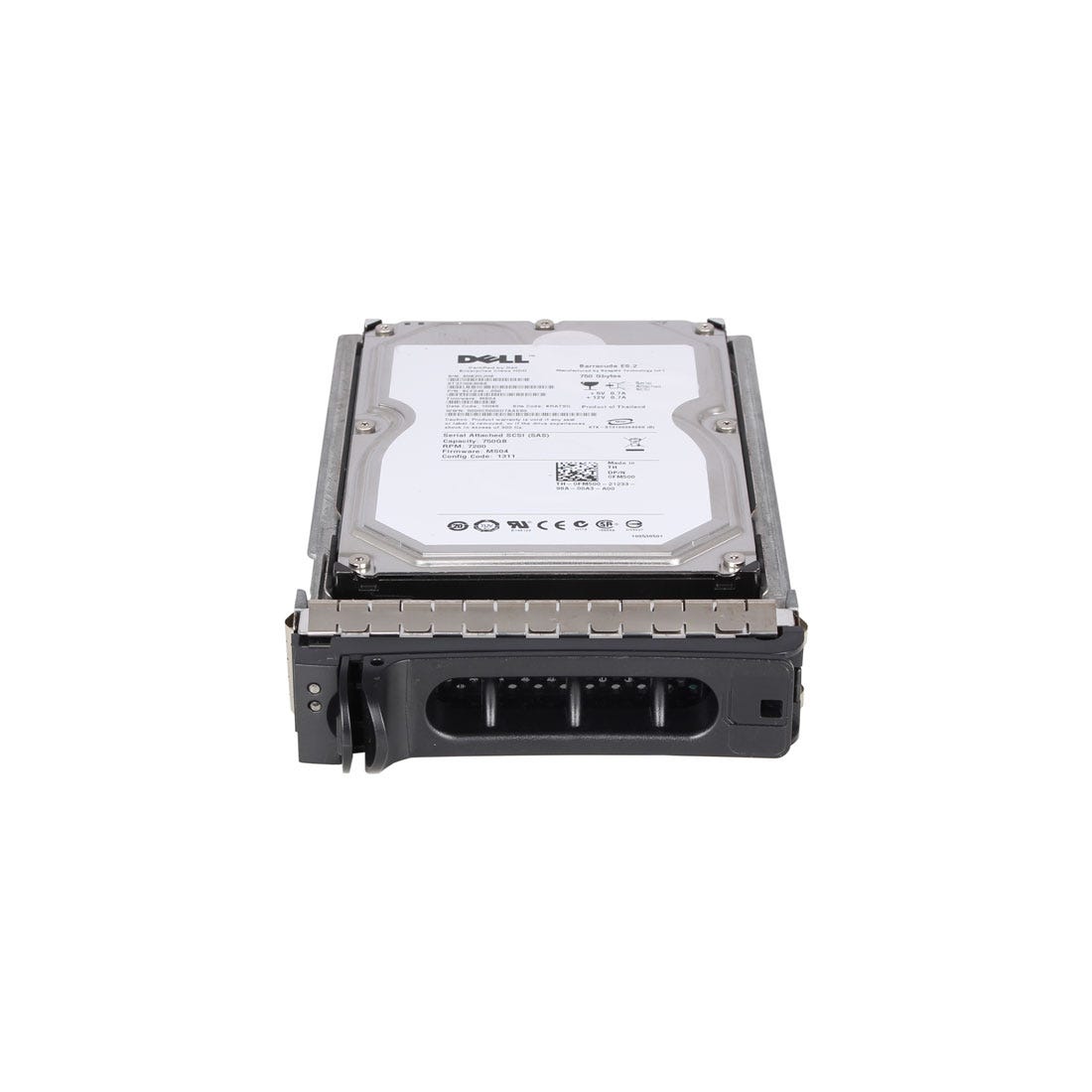 Dell 750GB 7.2K 3.5INCH SAS HDD (0FM500-RFB) thumbnail
