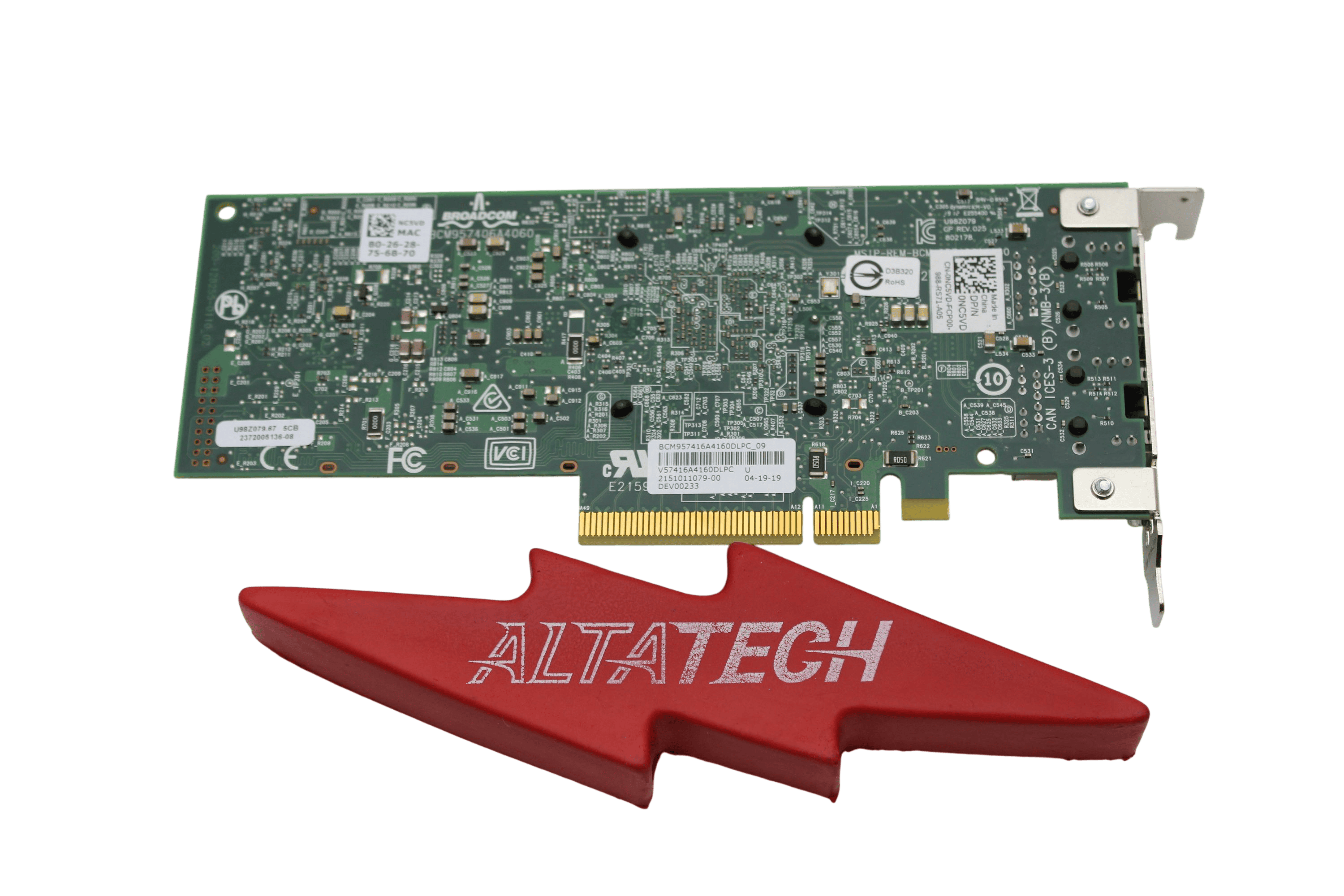 Dell BROADCOM 57416 DUAL-PORT (0NC5VD-RFB) thumbnail