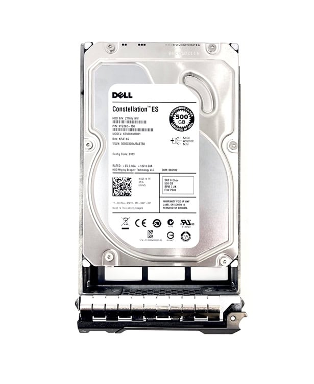 Dell 500GB 7.2K SAS 3.5 INCH HDD (0U717K-RFB) thumbnail