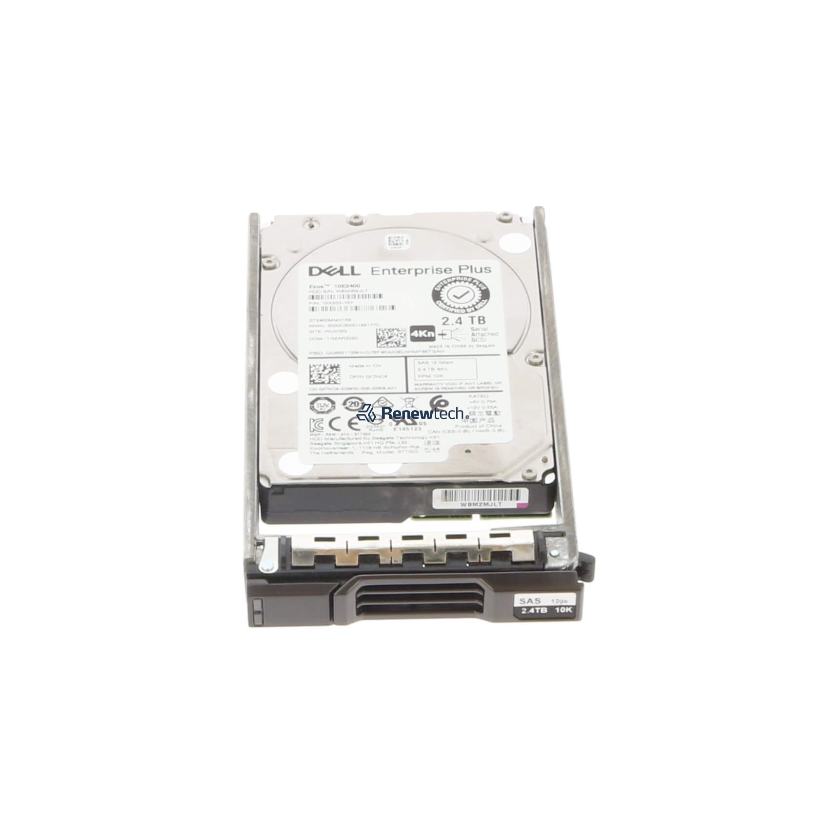 Dell 2.4TB 10K 12G 2.5 SAS HDD (0X7NC4-RFB) thumbnail