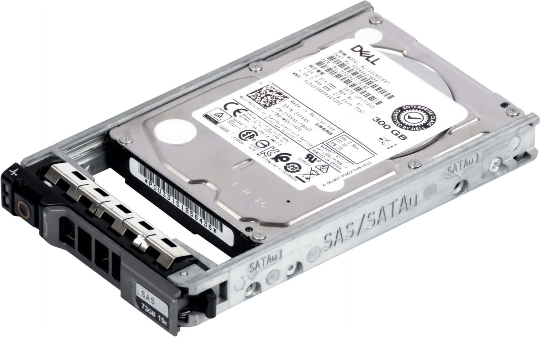 Dell 300GB 15K 12G 2.5INCH SAS HDD (1P08J-RFB) thumbnail
