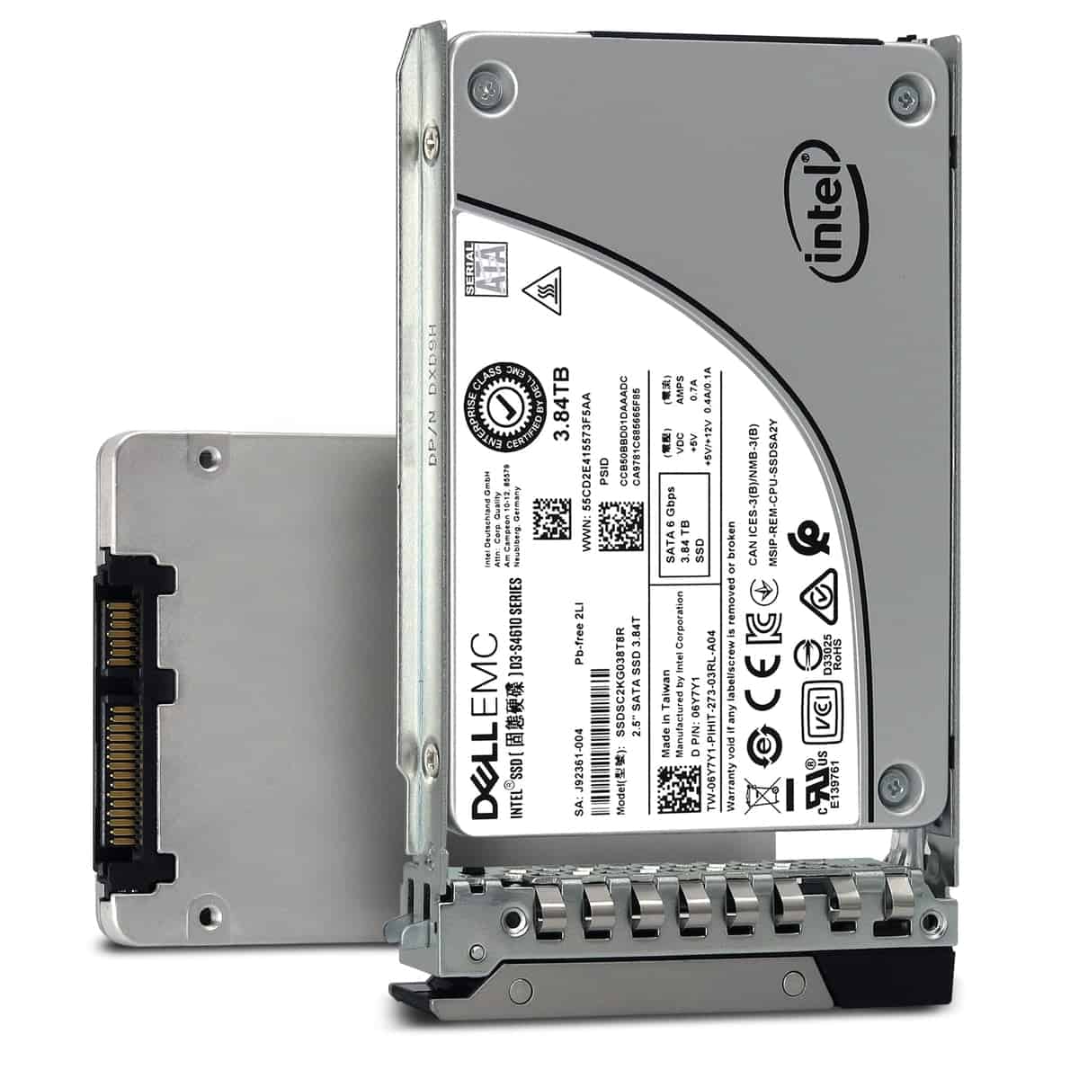 Dell 3.84TB SSD SFF SATA 6G RI (2P7XH-RFB) thumbnail
