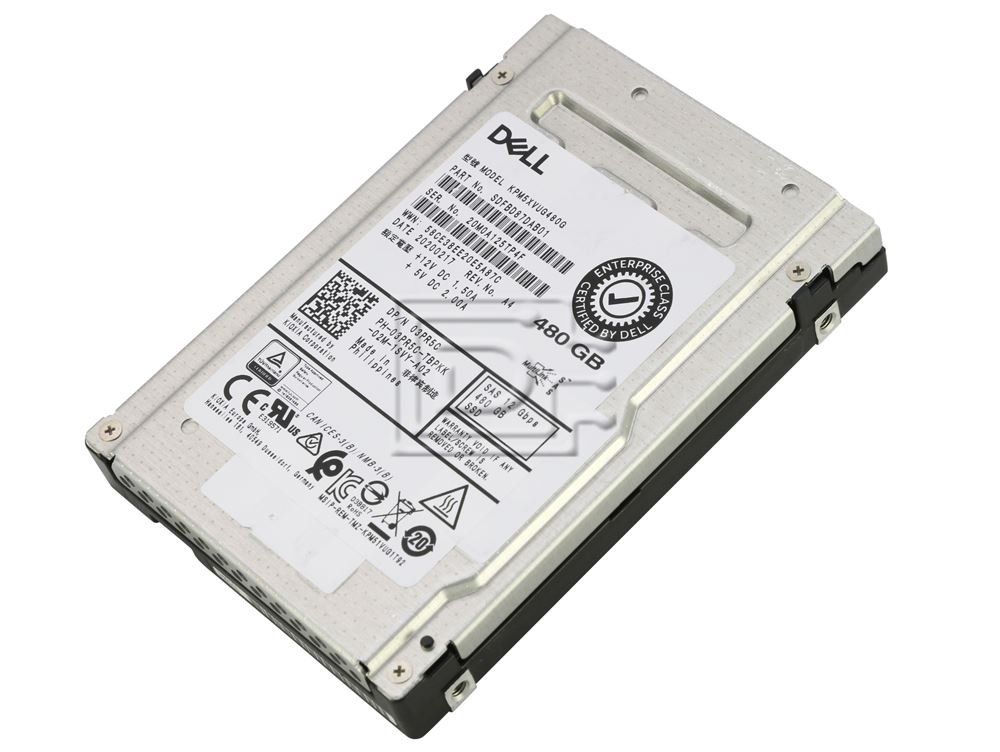 Dell 480GB SSD 2.5 SAS 12G MIX (3PR5C-RFB) thumbnail