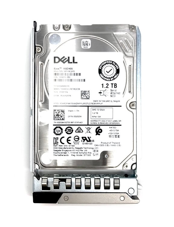 Dell 1.2TB 10K 2.5 SAS 12G (400-AVKS-RFB) thumbnail