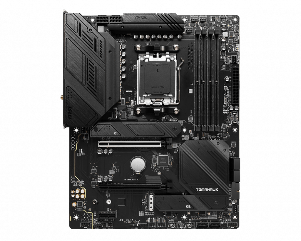 MSI MAG B650 Tomahawk WIFI AMD B650 Socket AM5 ATX (7D75-001R) thumbnail