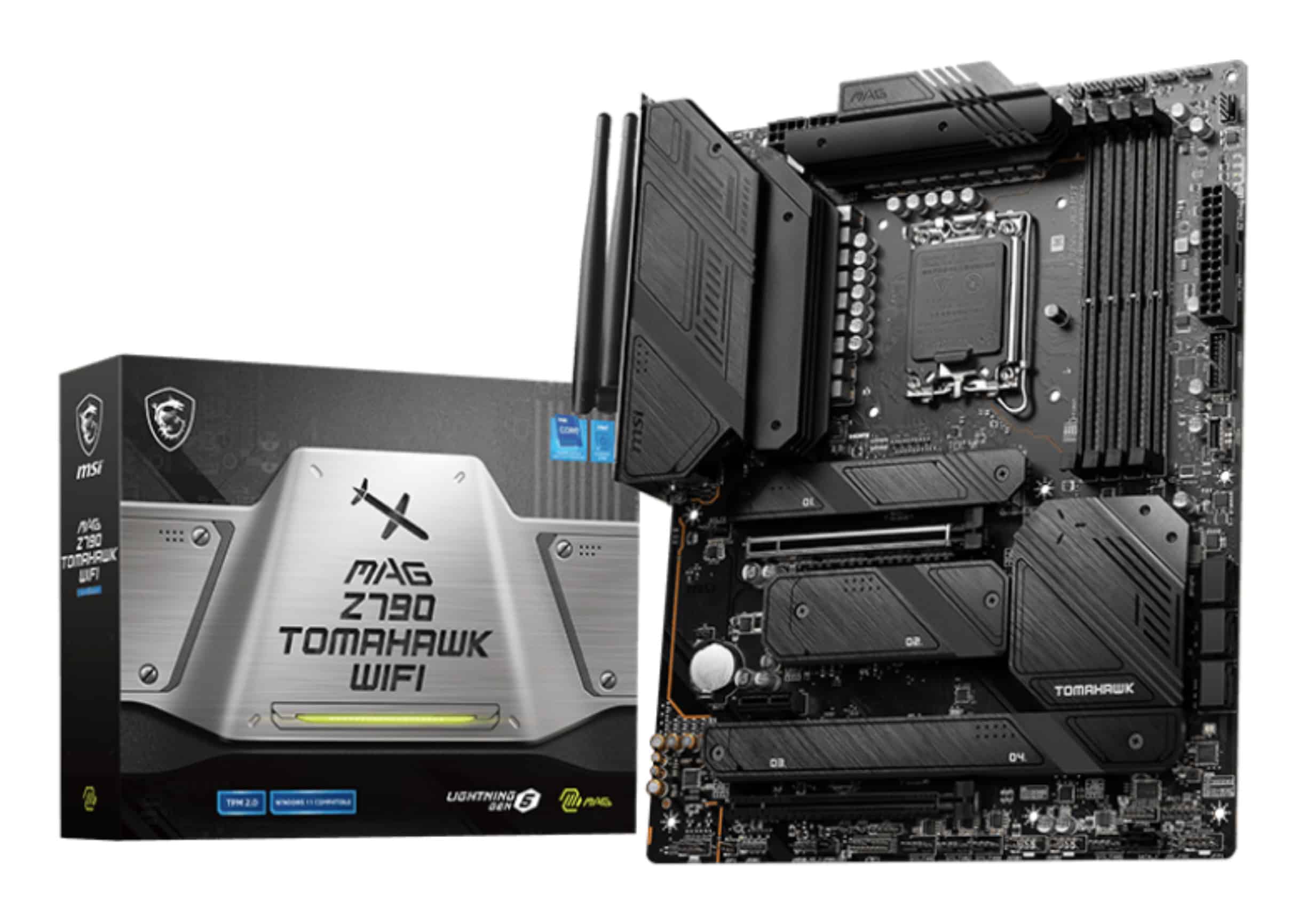 MSI MAG Z790 TOMAHAWK WIFI moederbord Intel Z790 LGA 1700 ATX (7D91-009R) thumbnail