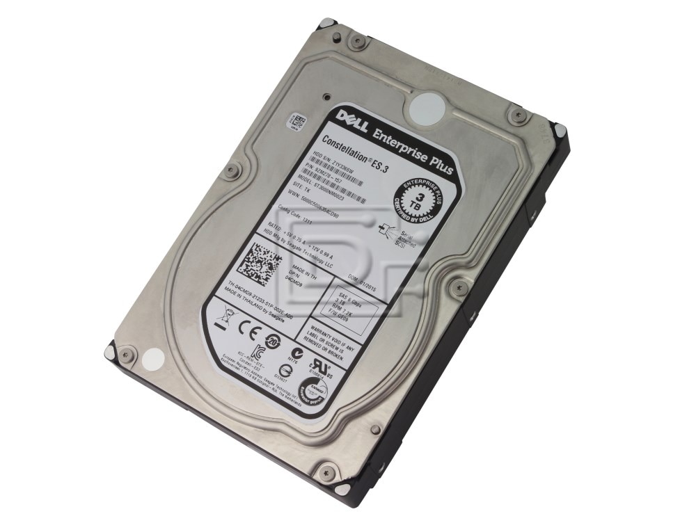 Dell EQUALLOGIC 3TB 7.2K 6G (4CMD9-EQ-RFB) thumbnail
