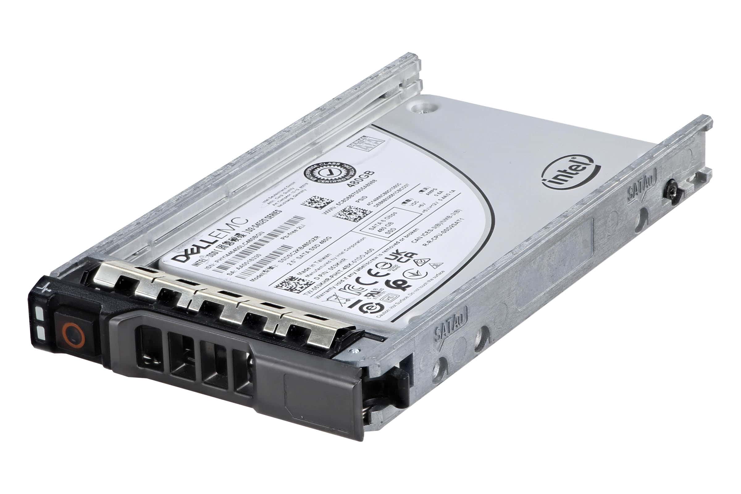 Dell 480GB SSD 2.5 SATA 6G RI (53KHR-RFB) thumbnail