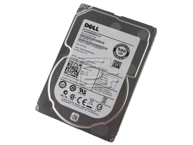 Dell 500GB 7.2K 6G 2.5INCH SATA HDD (609Y5-RFB) thumbnail