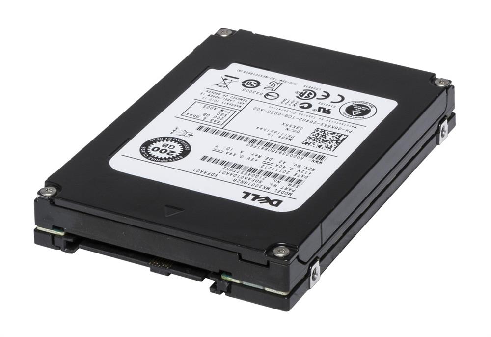 Dell SSDR 200GB SAS 2.5 SLC TSHBA (6K55X-RFB) thumbnail