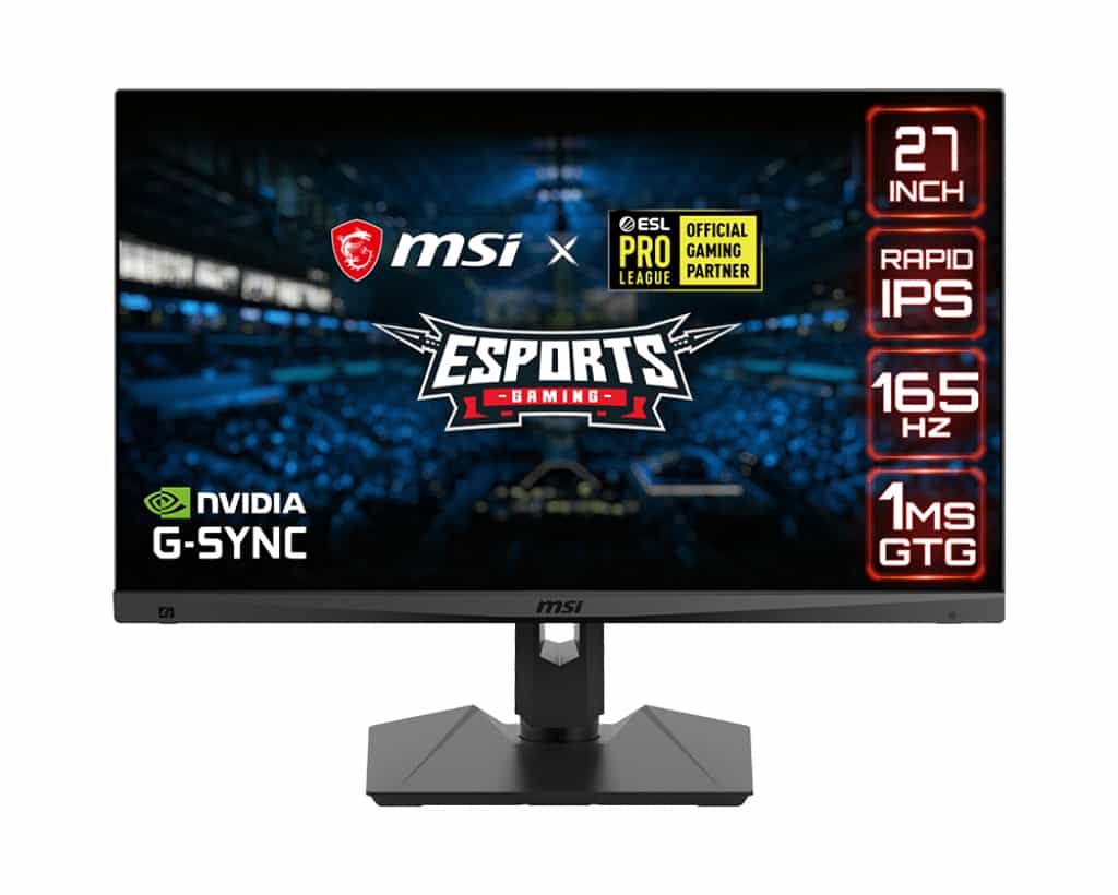 MSI Optix MAG274QRF-QD 68,6 cm (27") 2560 x 1440 Pixels LCD Zwart (9S6-3CA8DA-028) thumbnail