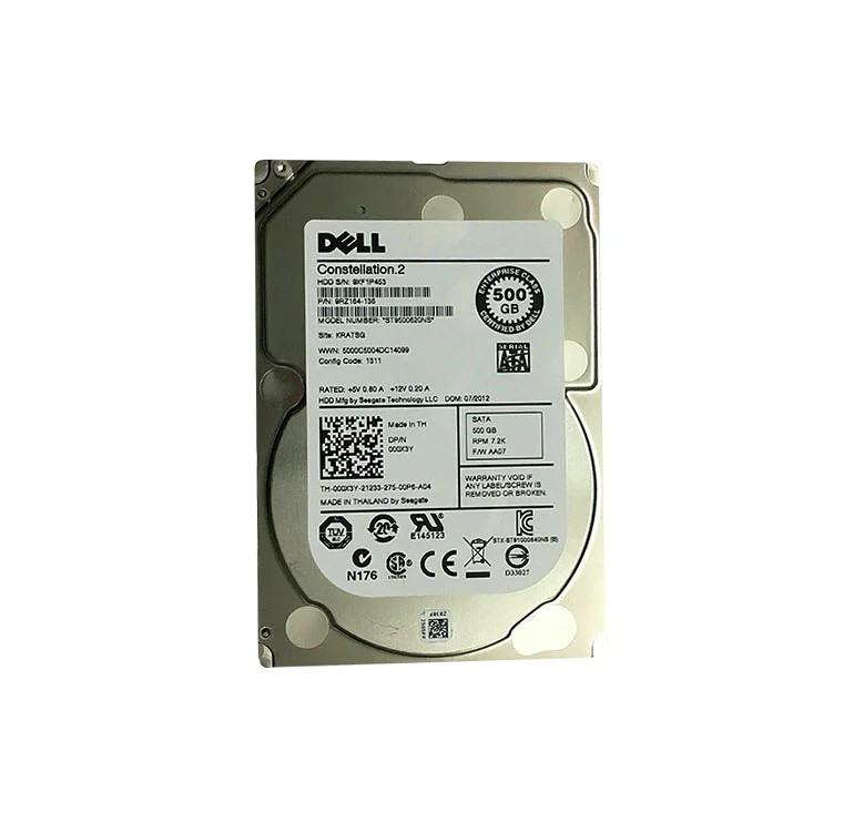 Dell HD 500G 5.4 2.5 7 SM FIC-SSH (87X04-RFB) thumbnail