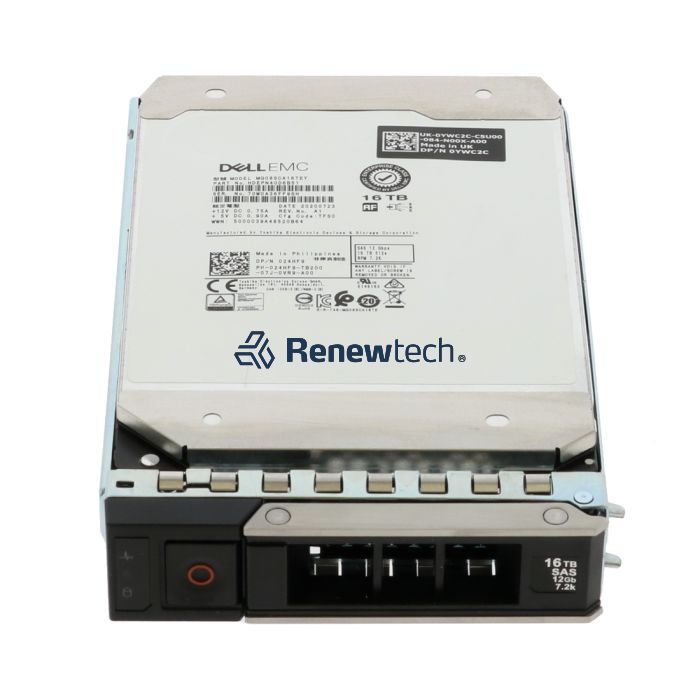 Dell 16TB 3.5-inch SAS hard drive, (8MG73-RFB) thumbnail