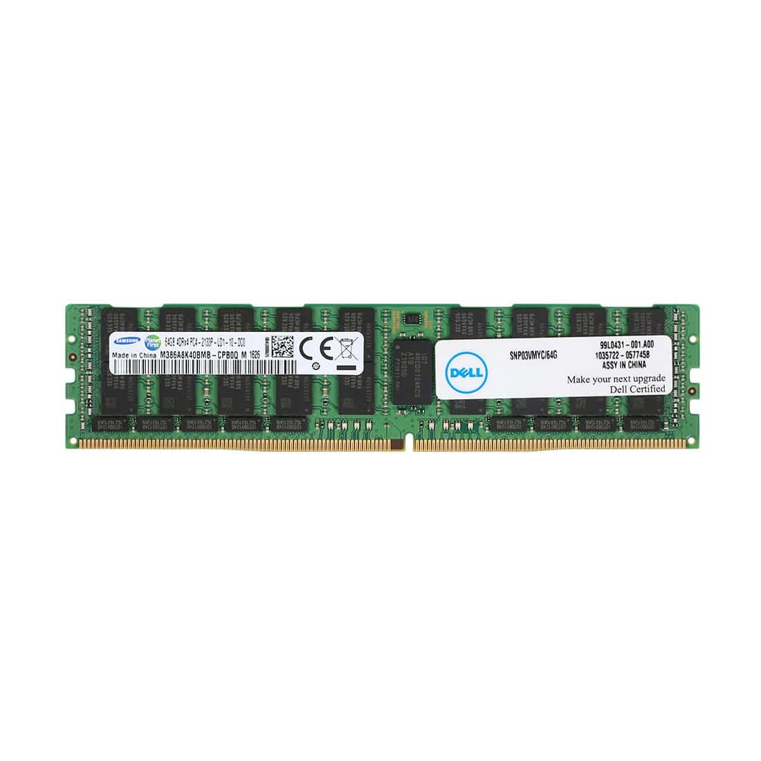 Dell 64GB (1*64GB) 4RX4 (A8711890-RFB) thumbnail