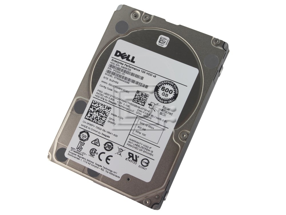 Dell CX 600GB 15K FC Disk 4GB 3.5 (CX-4G15-600-RFB) thumbnail