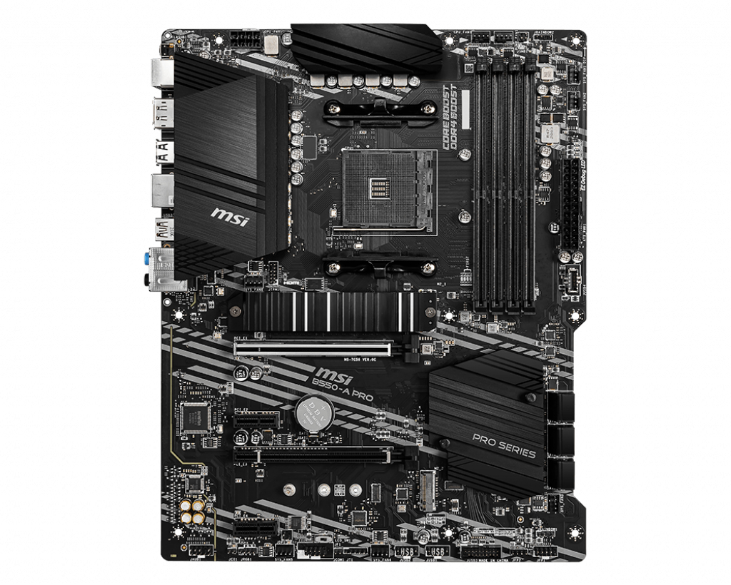 MSI B550-A PRO moederbord AMD B550 Socket AM4 ATX (B550-A PRO) thumbnail