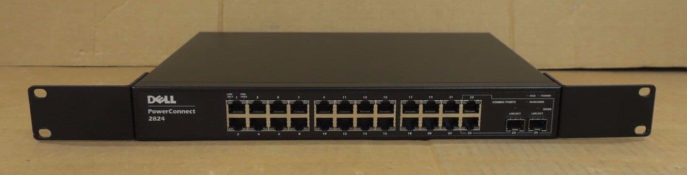 Dell POWERCONNECT 2824 ETHERNET 24 (F491K-RFB) thumbnail
