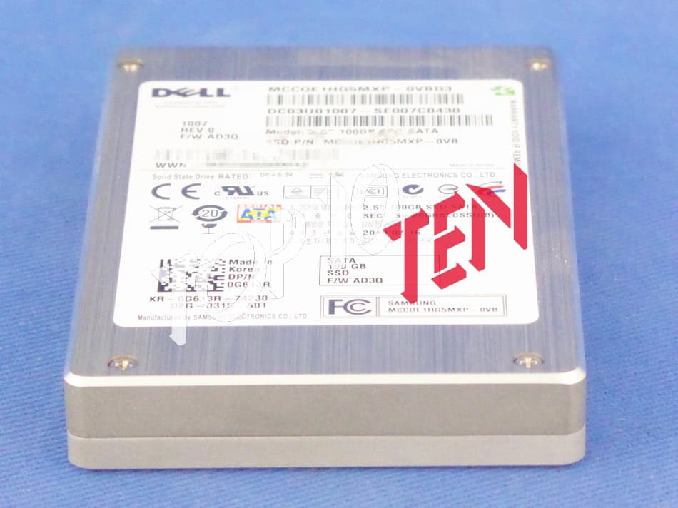 Dell SSDR 100GB SATA 2.5 SMSNG (G613R-RFB) thumbnail