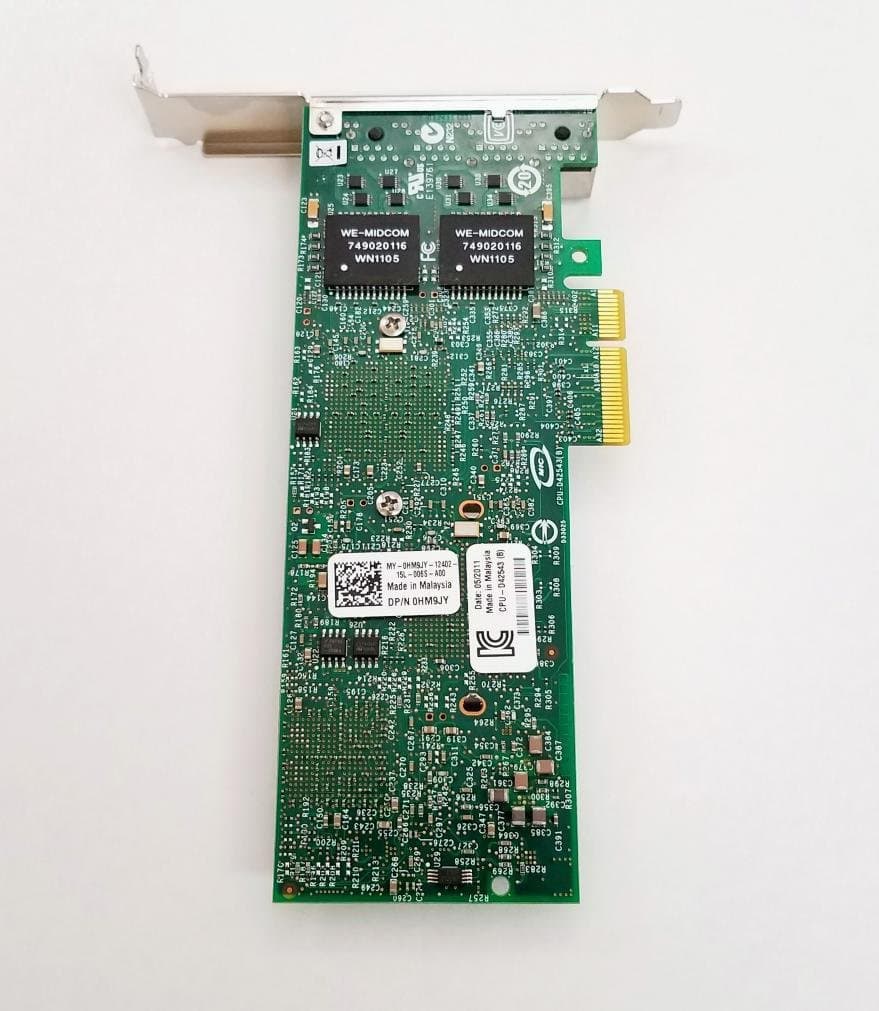 Dell Intel PCI Quad Port Network Card (HM9JY-RFB) thumbnail