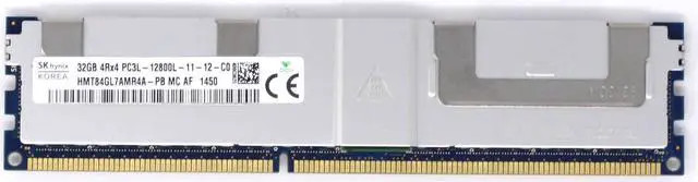 Dell 32GB 4Rx4 PC3L-12800 DDR3 (HMT84GL7AMR4A-PB-RFB) thumbnail