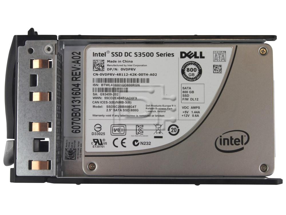Dell 800GB 6G RI 2.5INCH SATA SSD (K49V9-RFB) thumbnail