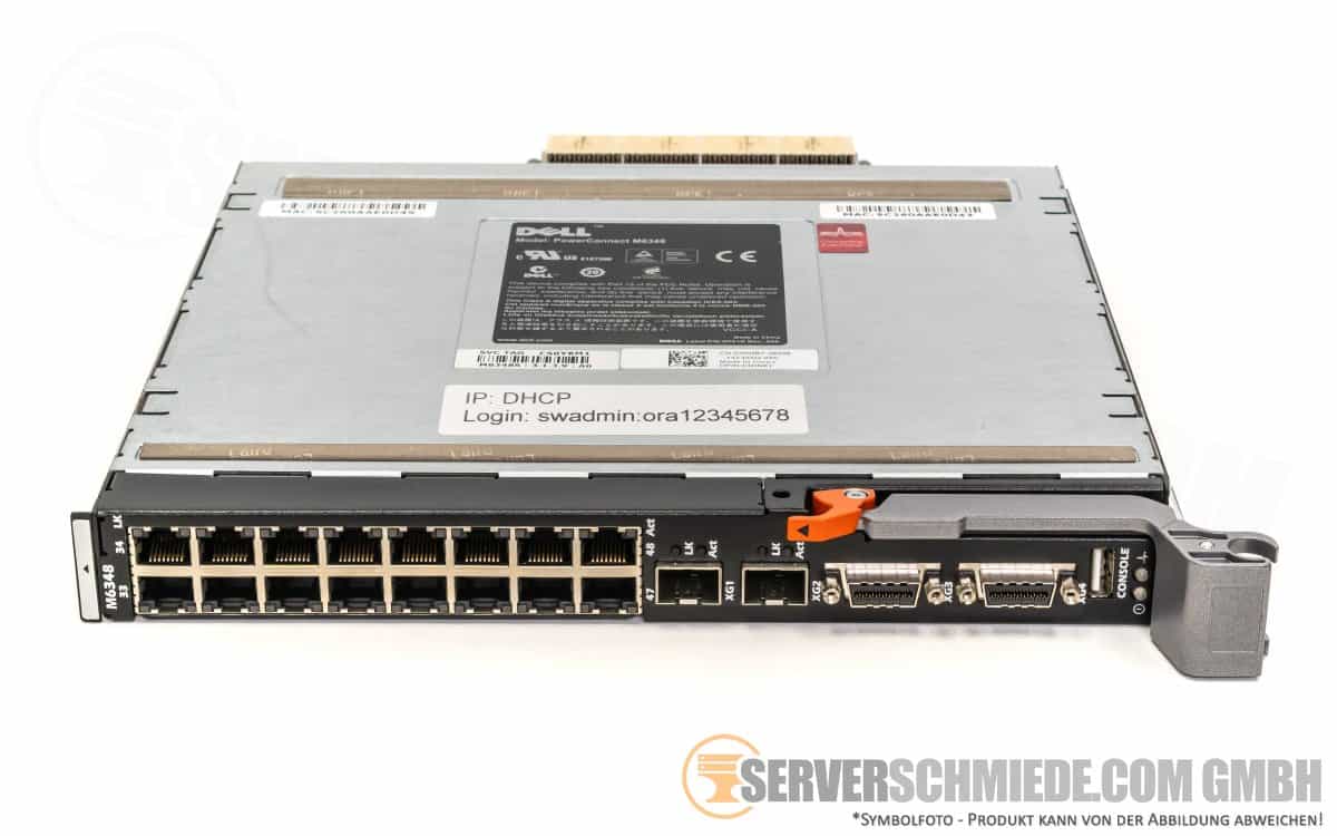 Dell POWERCONNECT 10GBE 48PORT (M6348-RFB) thumbnail