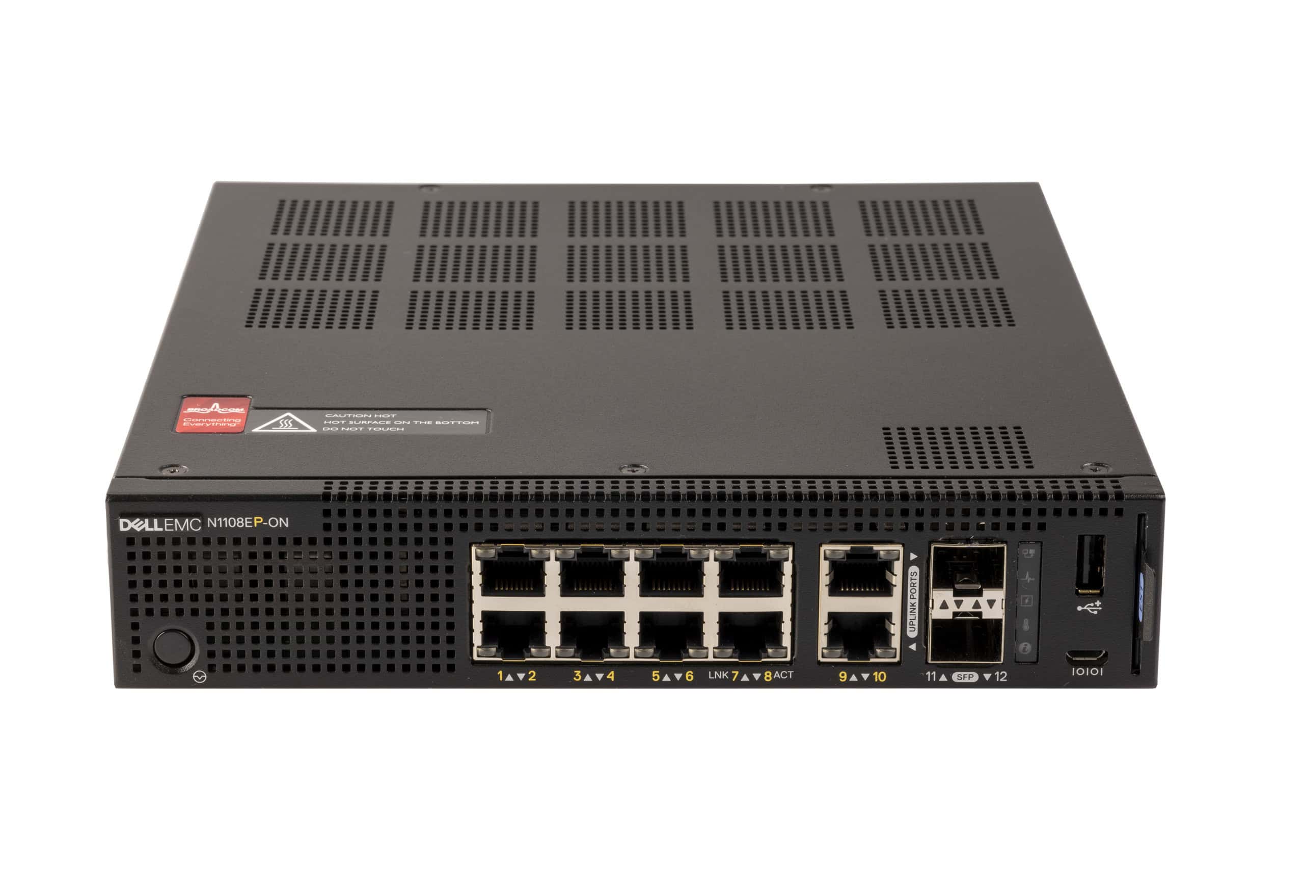 Dell EMC Switch N1108P-ON, L2, 8 (N1108P-ON-RFB) thumbnail