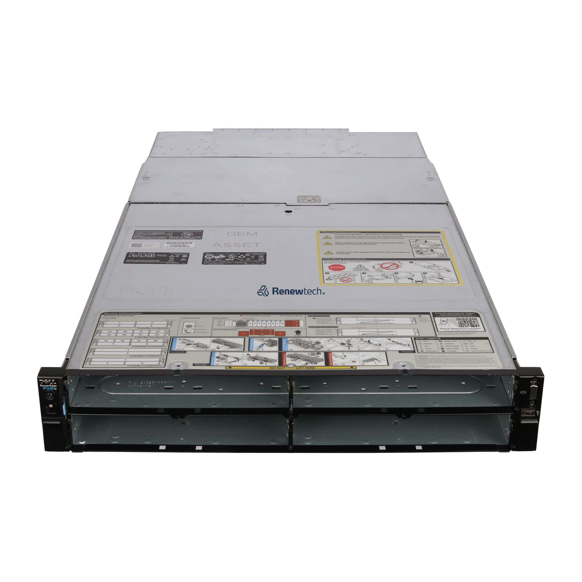 Dell POWEREDGE FX2S 4-SLOT BLADE (PEFX2S-4U-RFB) thumbnail