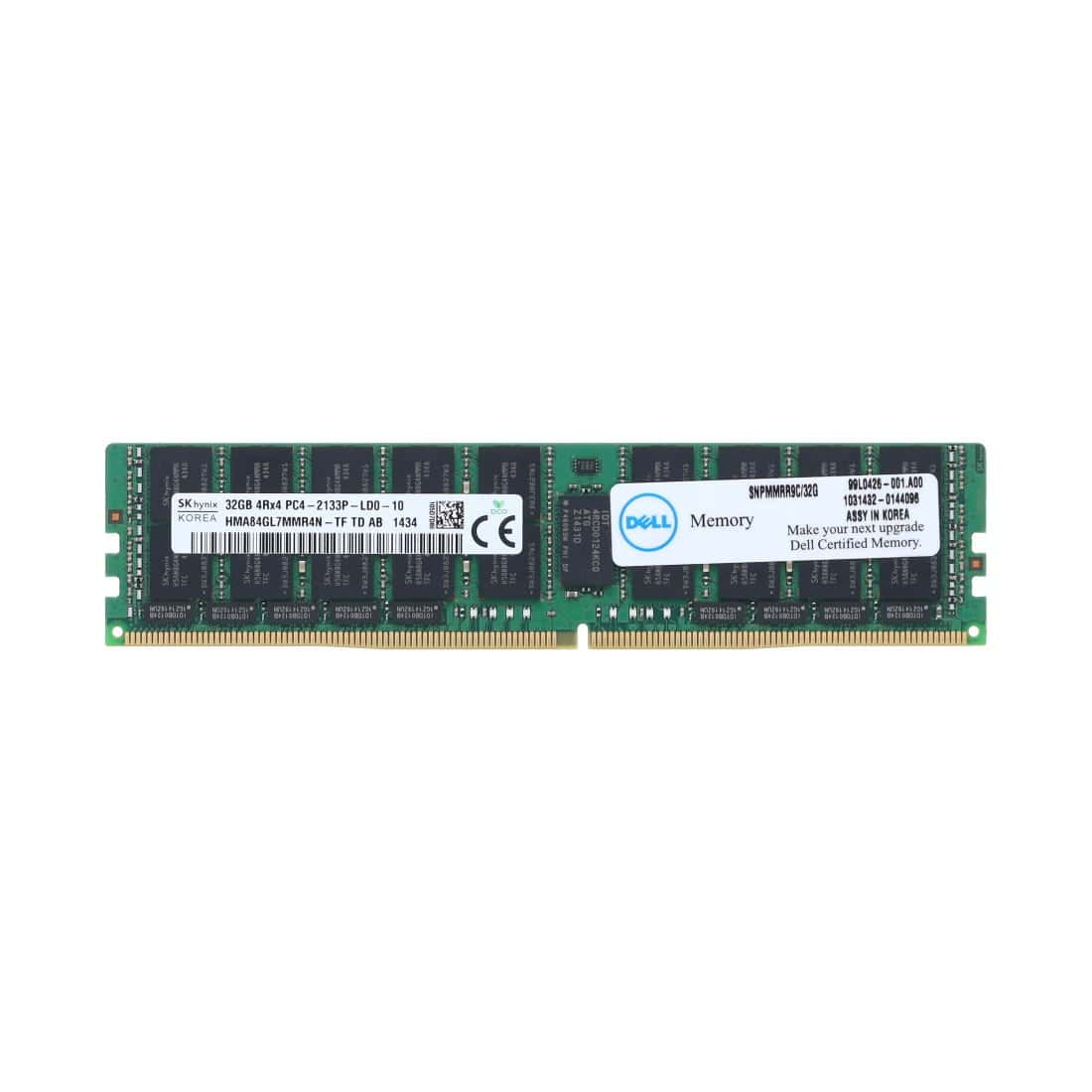 Dell 32GB (1*32GB) 4RX4 (SNPMMRR9C/32G-RFB) thumbnail