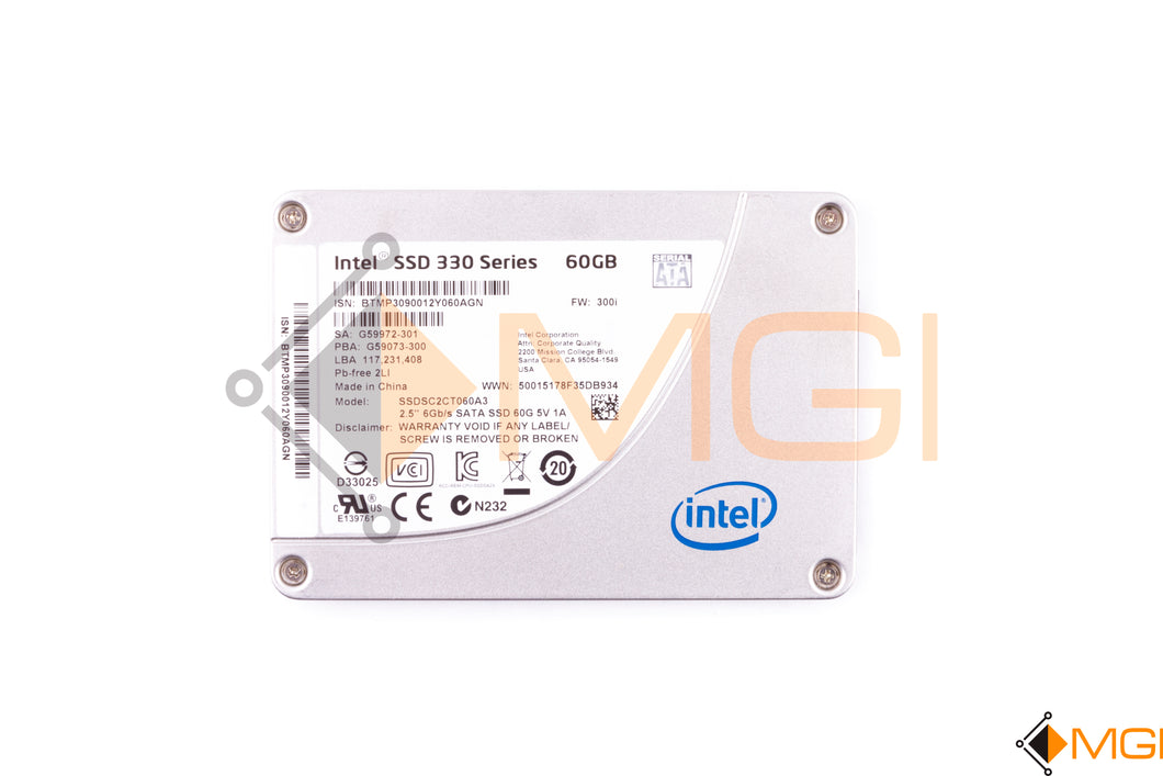Dell Intel 330 60GB 2.5 SSD (SSDSC2CT060A3-RFB) thumbnail