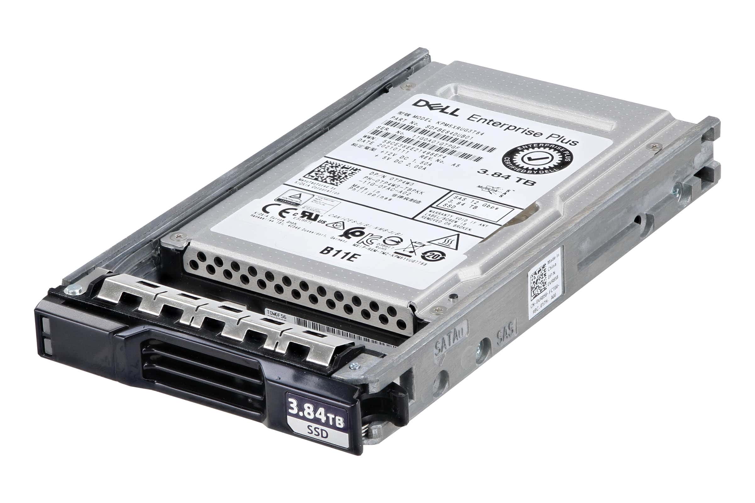 Dell 3.84TB SSD 2.5 SAS 12G RI (TP4W3-RFB) thumbnail