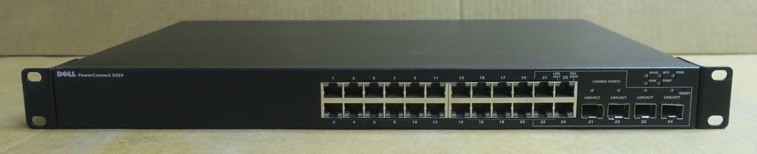 Dell POWERCONNECT 5424 - 24 PORT (UR001-RFB) thumbnail